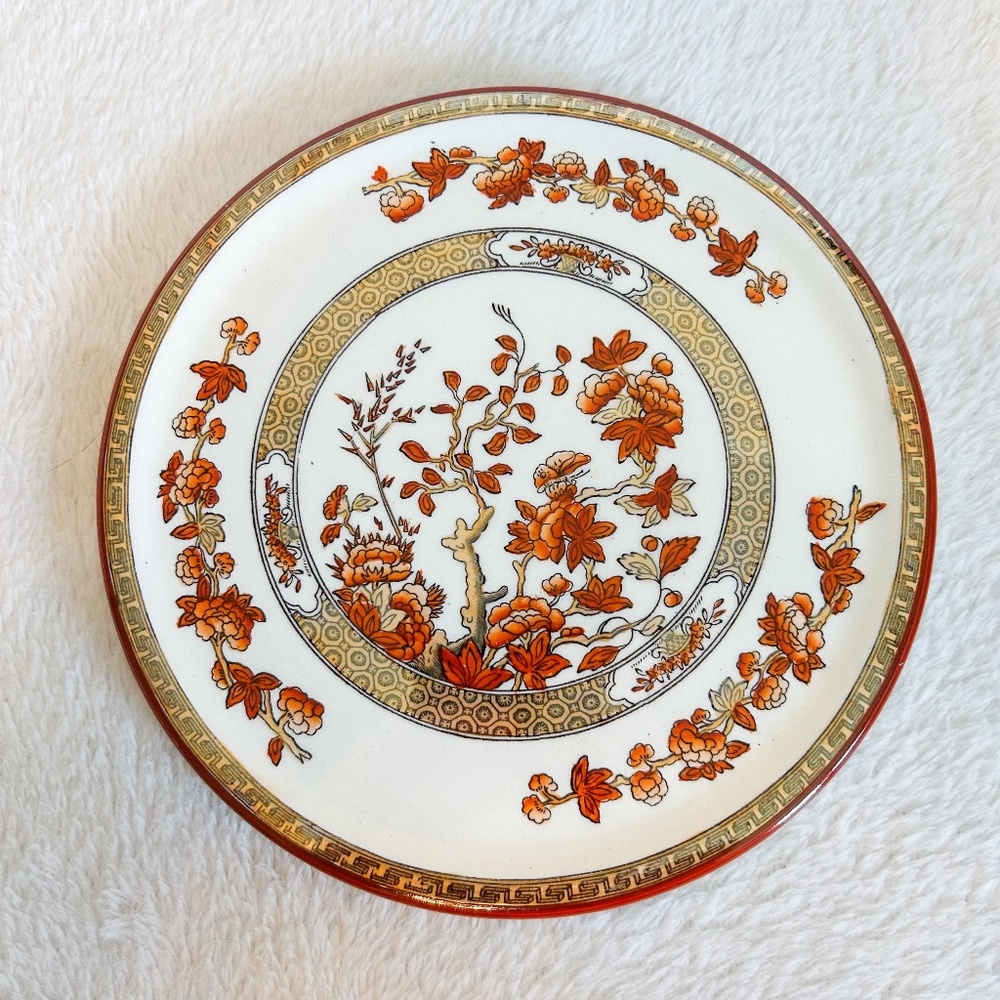 Copeland Spode Indian Tree Trivet 5.75” Vintage